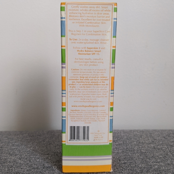 🆕 VMV Hyperallergenics Hydra Balance Gentle Cream Cleanser for Combination Skin - Picture 5 of 9